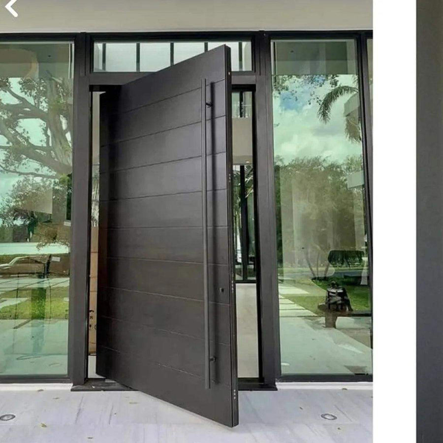 artisan-crafted-cutting-lines-firm-iron-pivot-door-with-double-sidelights-and-transom-clear-glass-aed-artisanentrydoors