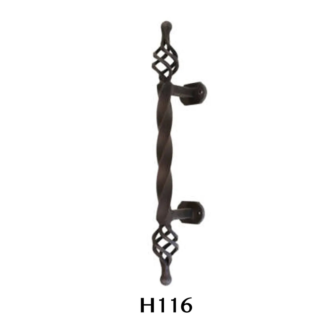 wrought-iron-doors-classic-decorative-metal-handle-h116-aed-artisan-entry-doors