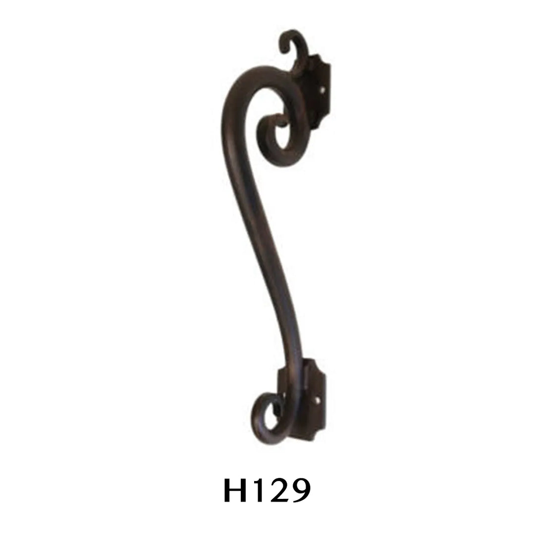 wrought-iron-doors-classic-decorative-metal-handle-h129-aed-artisan-entry-doors