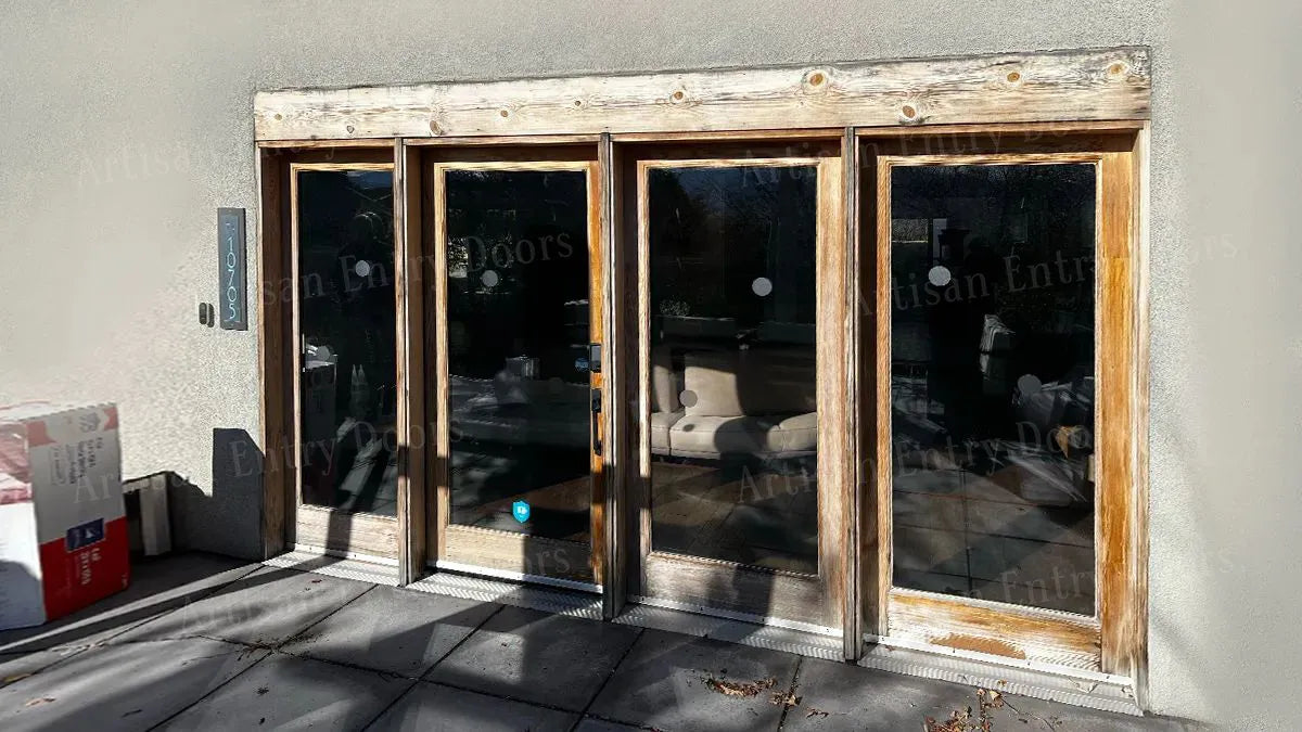 customer-old-front-door-before-renovation-aed-artisan-entry-doors