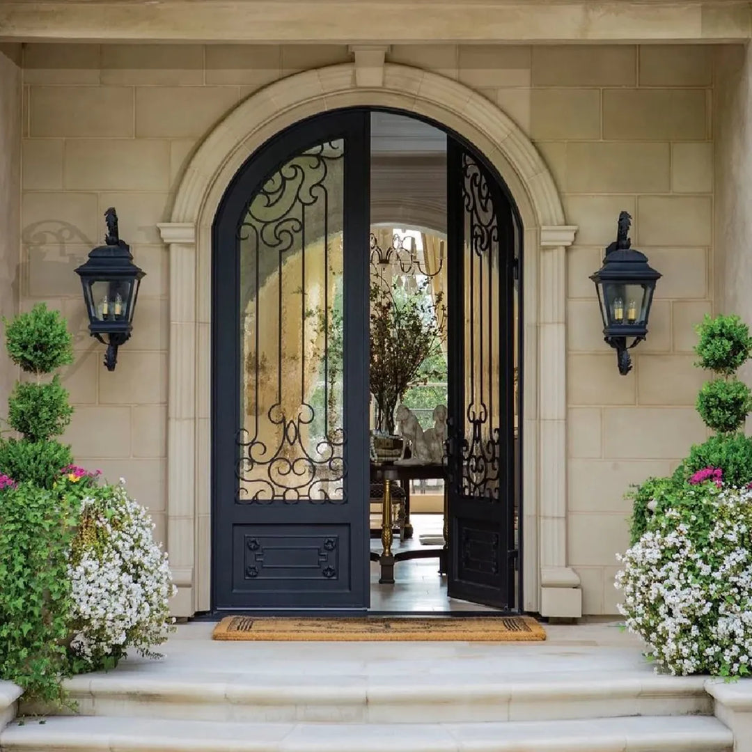 ARTISAN Essentials Double Iron Door with Active Window AED-ID021