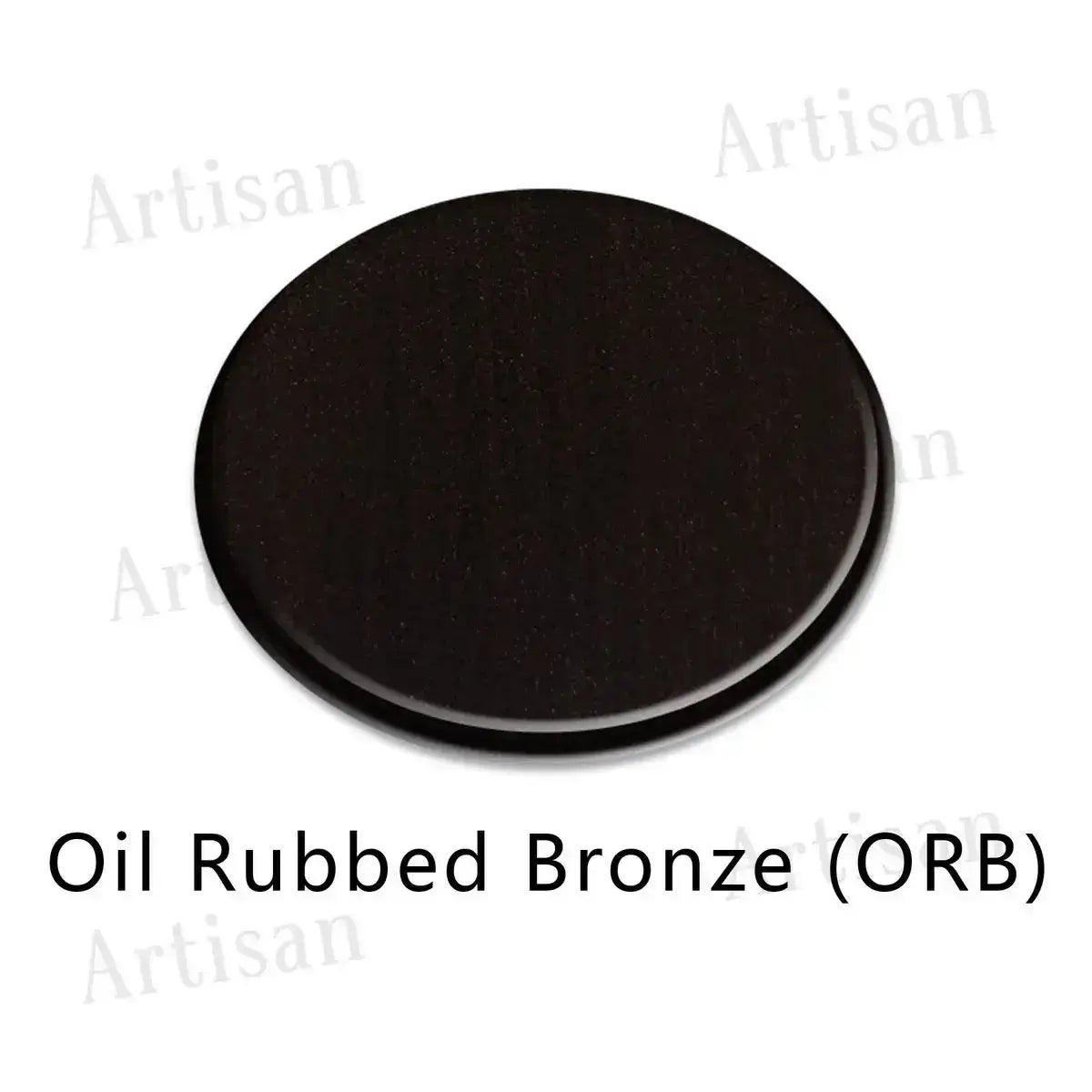 Artisan Entry Doors Iron Finish Sample (Oil Rubbed Bronze)