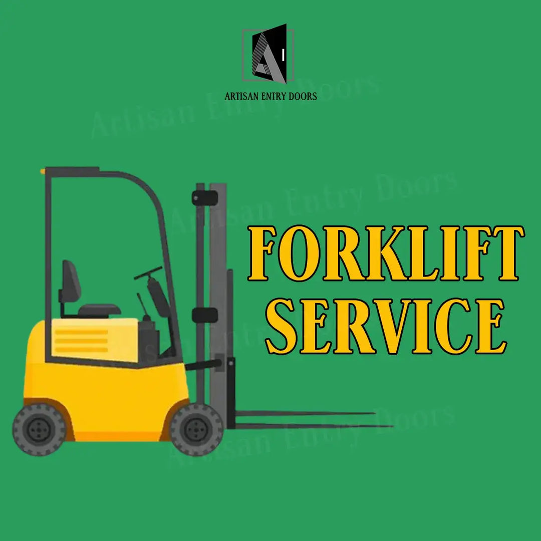 Forklift Service (Optional, If Required for Unloading)