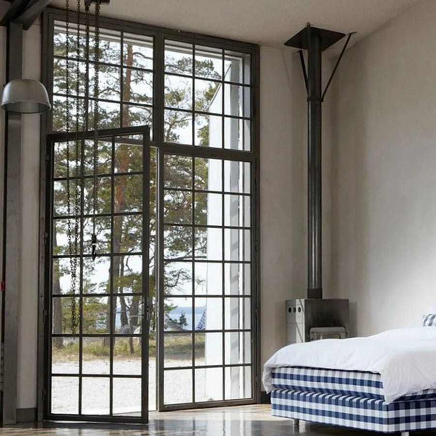 modern-black-iron-french-door-full-height-large-glass-transom-panel-bedroom-entry-aed-artisanentrydoors
