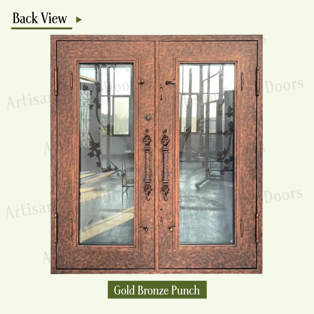 artisan-gold-bronze-punch-back-artisanentrydoors.com