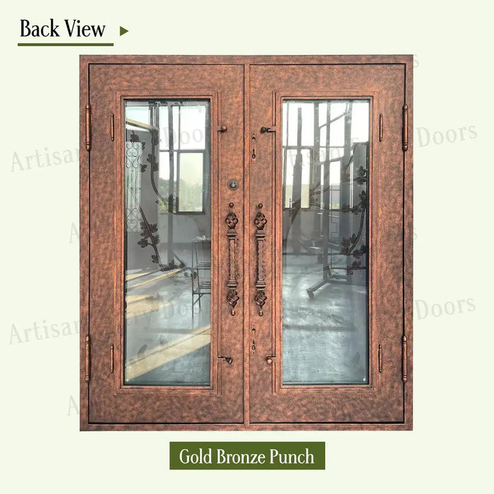 artisan-gold-bronze-punch-back-artisanentrydoors.com