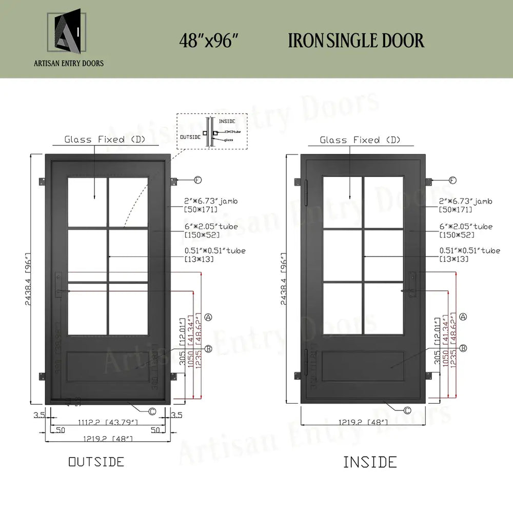 artisan-instock-iron-single-door-with-kickplate-low-e-coating-artisanentrydoors