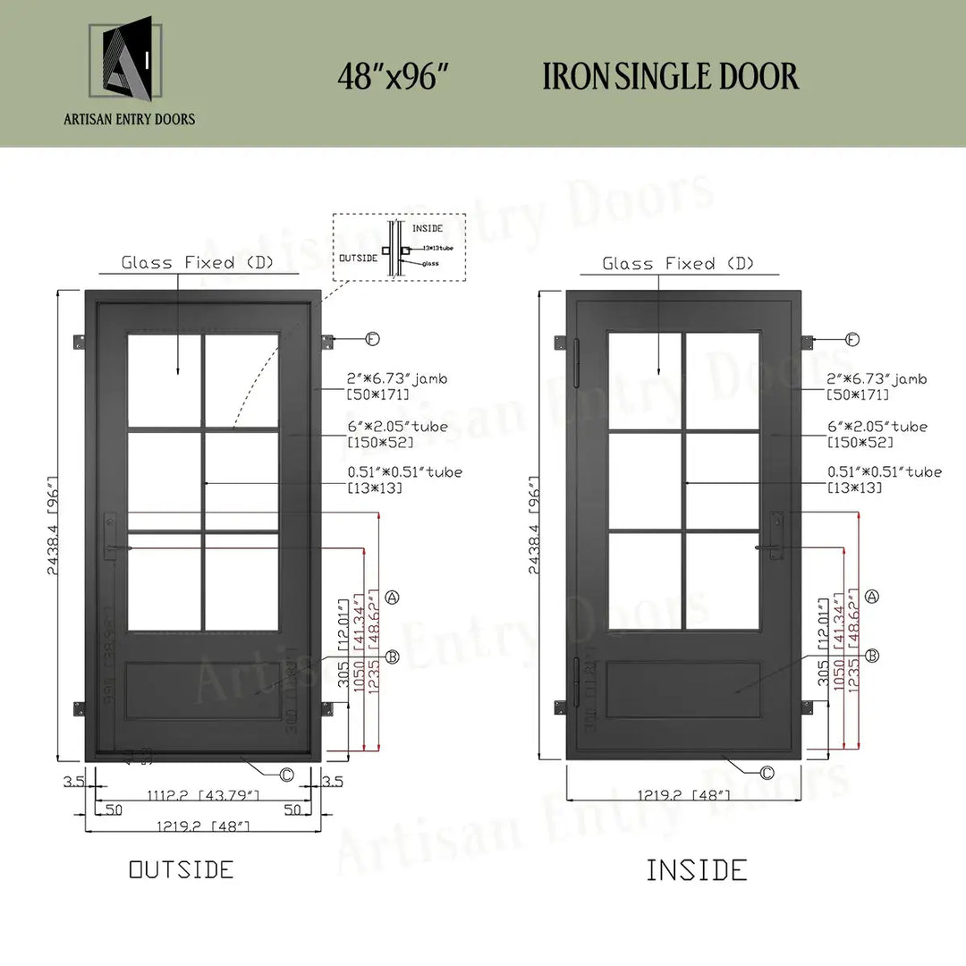 artisan-instock-iron-single-door-with-kickplate-low-e-coating-artisanentrydoors