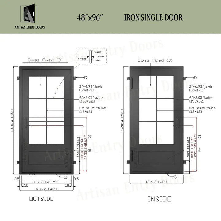 artisan-instock-iron-single-door-with-kickplate-low-e-coating-artisanentrydoors