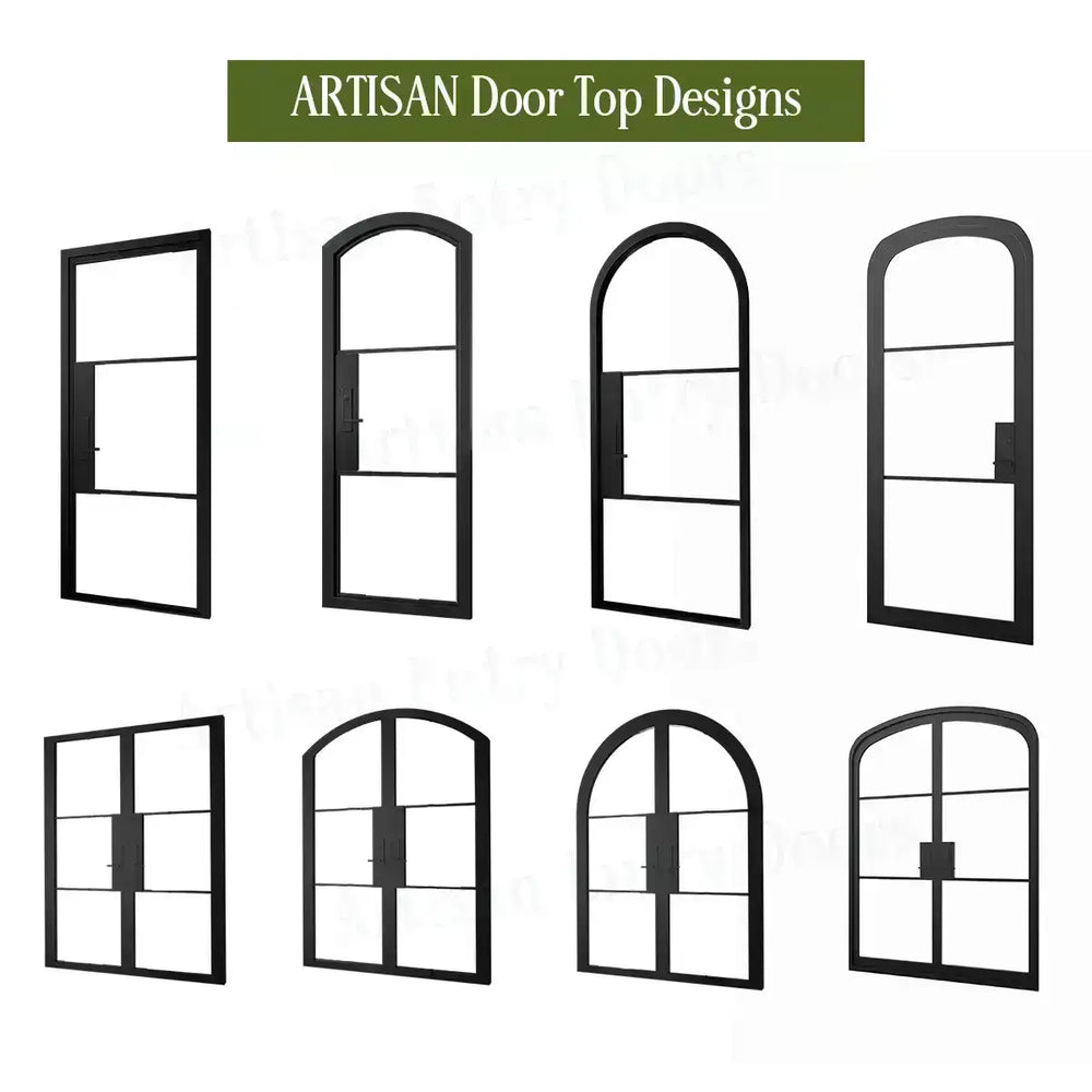 Iron French Doors – Artisan Entry Doors