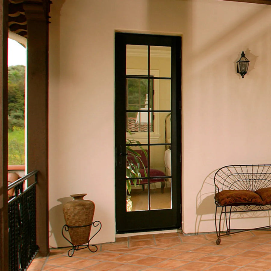 artisan-slim-steel-french-patio-single-door-8-lite-kickplate-clear-glass-aed-artisanentrydoors