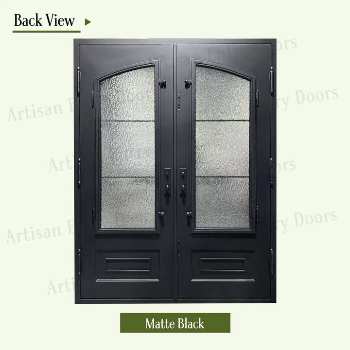 artisan-matte-black-back-artisanentrydoors.com