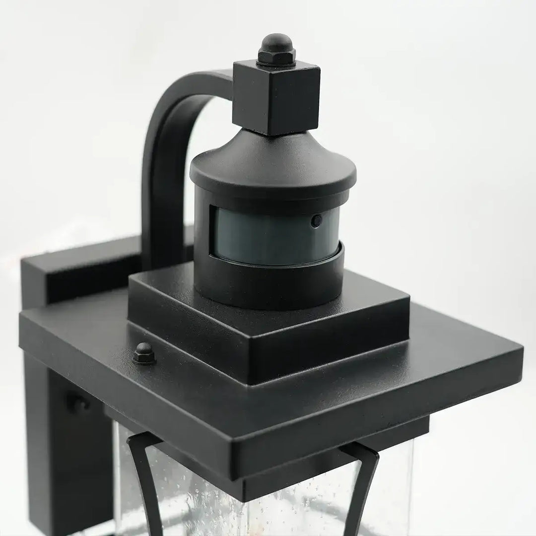 Vintage Motion Sensor Outdoor Wall Light