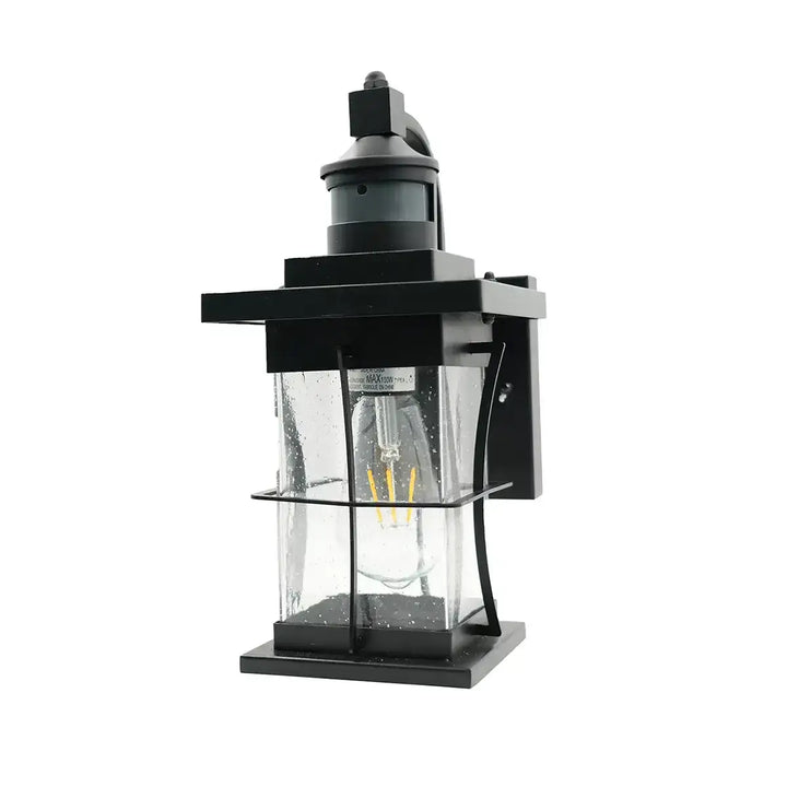 Vintage Motion Sensor Outdoor Wall Light