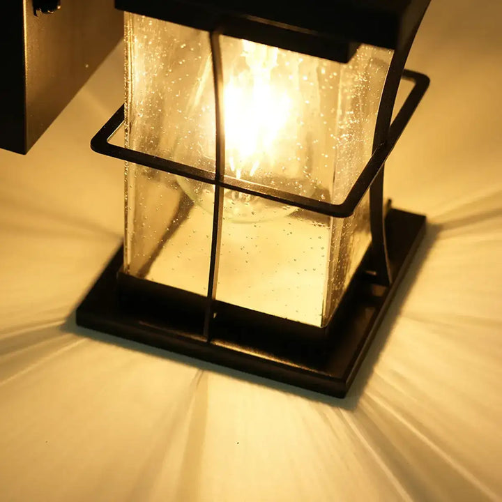 Vintage Motion Sensor Outdoor Wall Light