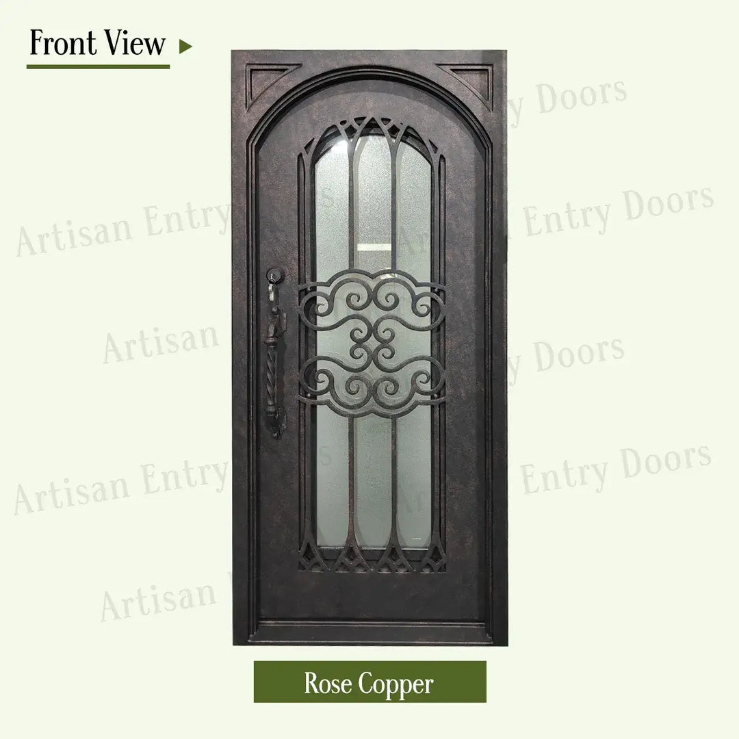 artisan-rose-copper-front-artisanentrydoors.com