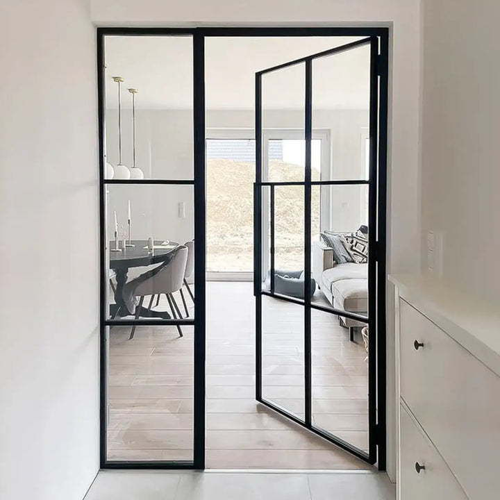 ARTISAN SlimLine Glass Dining Interior Single Door Fixed Sidelight AED-SD007
