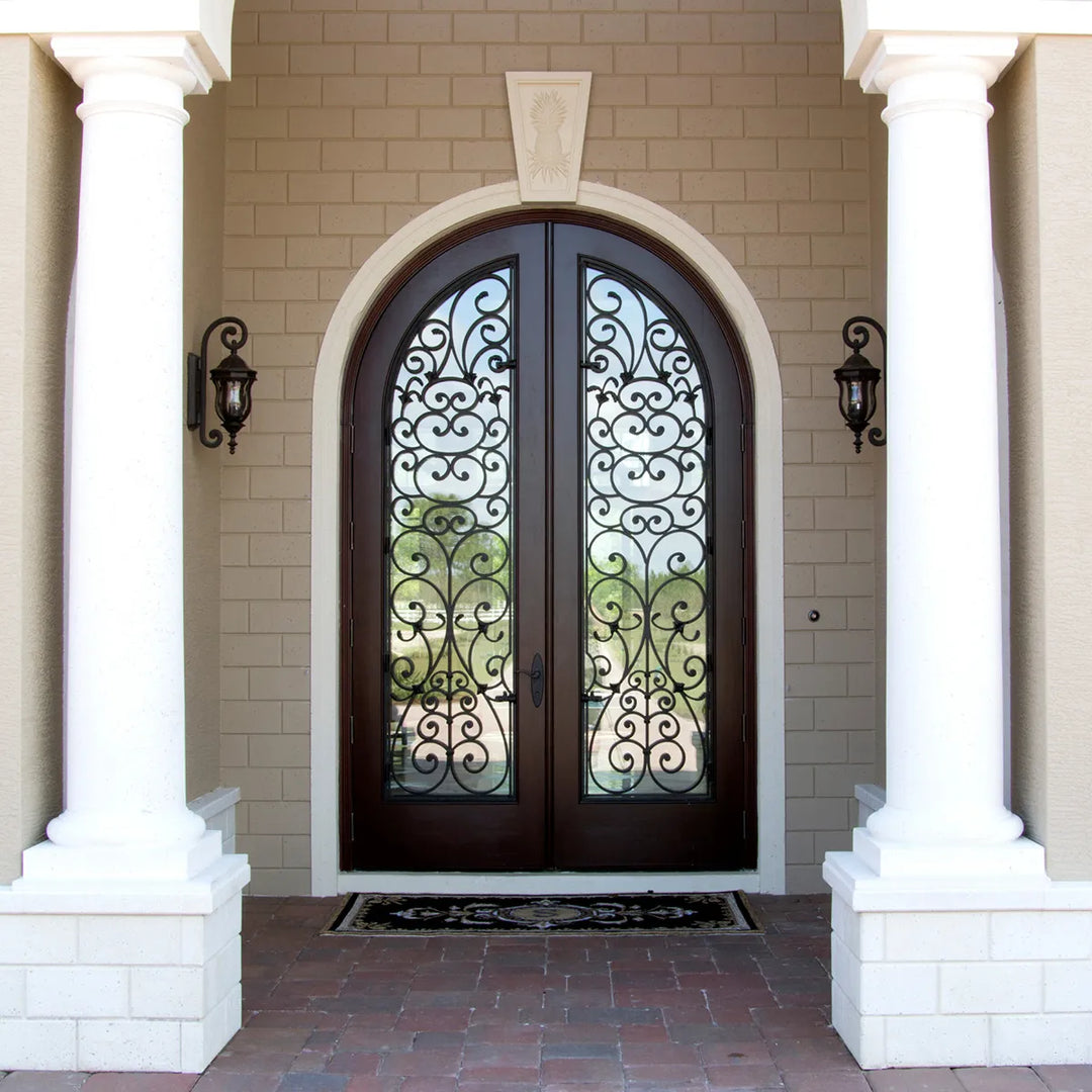 ARTISAN Essentials Iron Door Full Scrollwork Design Rusty Red
AED-ID027