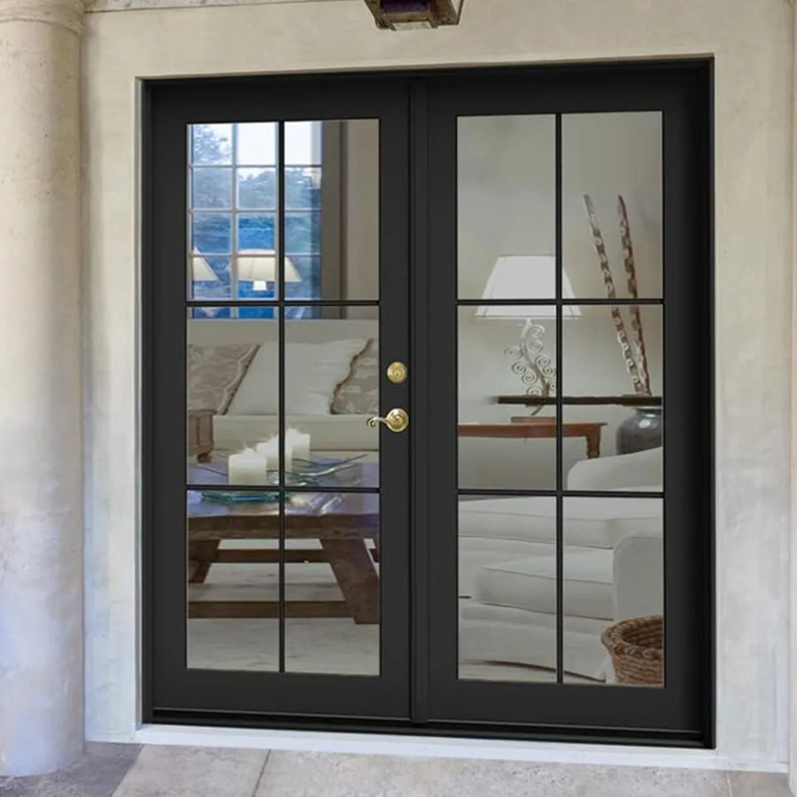 artisan-timeless-exterior-french-door-strong-iron-frame-black-finish-aed-artisanentrydoors