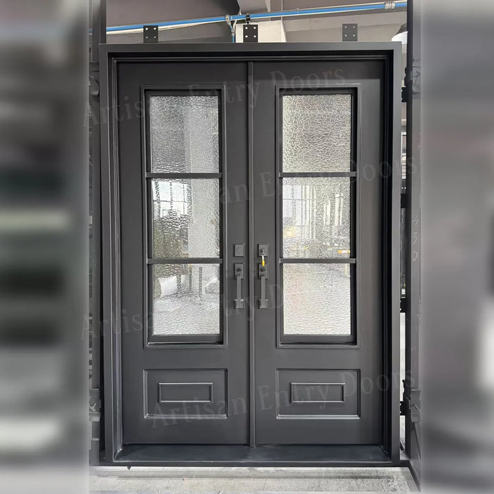 In-Stock Thermal Break Hurricane-Resistant Door 68''Wx96"H